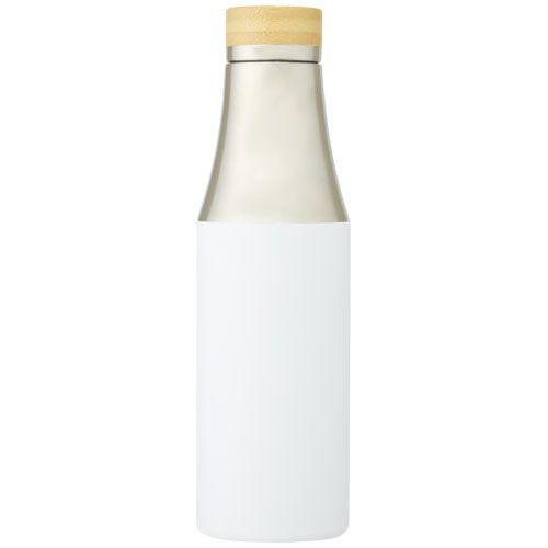 PF100667-1Hulan 540 ml Kupfer-Vakuum Isolierflasche mit Bambusdeckel_ weiss