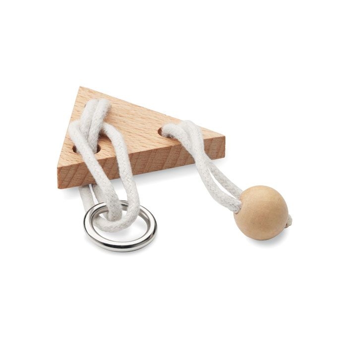 MO6989Nerve Geduldsspiel Holz Dreieck