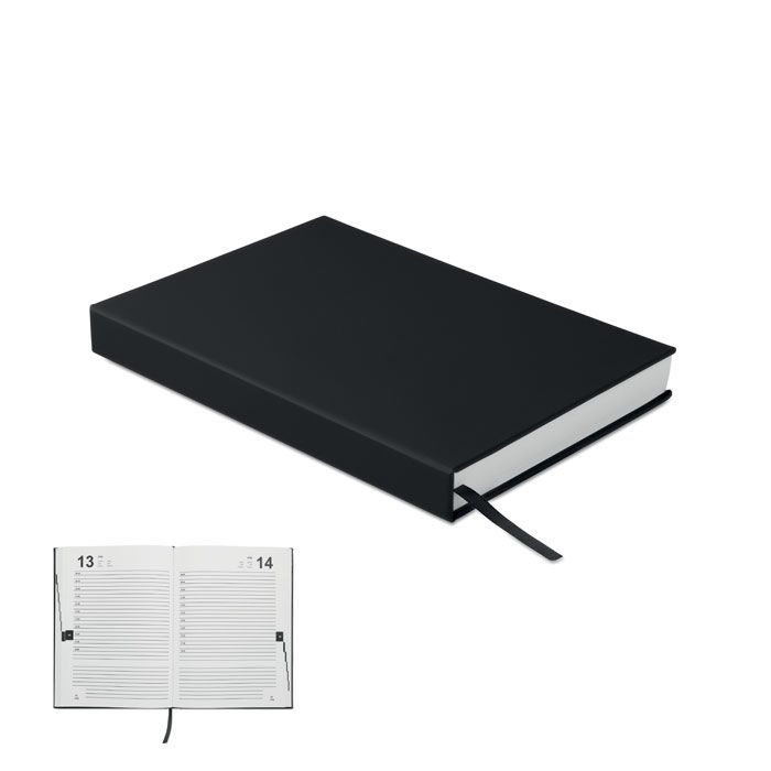 MO2747-03Routine Immerwaehrender Tagesplaner A5_ schwarz