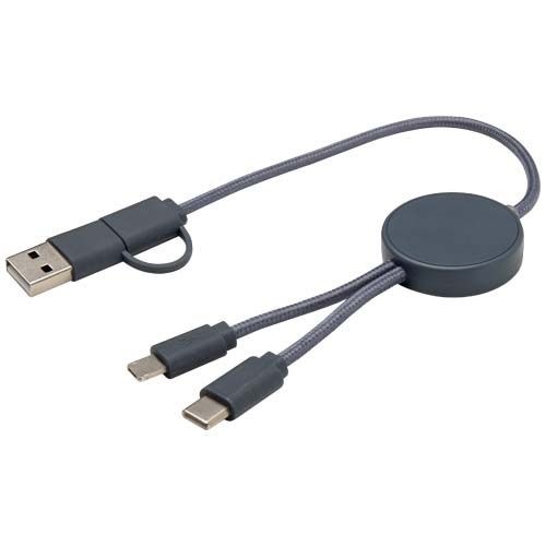 PF124427-4Citala 30 cm 5-in-1 Kabel aus recyceltem Kunststoff fuer Datenuebertragung und 27W Schnellladung_ hale