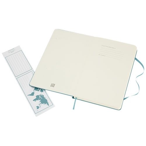 PF107151-8Moleskine Classic Hardcover Notizbuch L – liniert_ riffblau