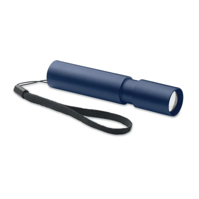 MO2461-85Aluminate Wiederaufladbare Taschenlampe_ marineblau