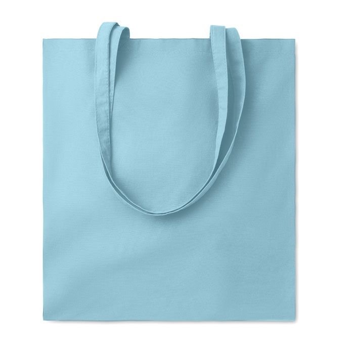 MO9268-66Cottonel Colour _ Baumwoll-Einkaufstasche_ babyblau