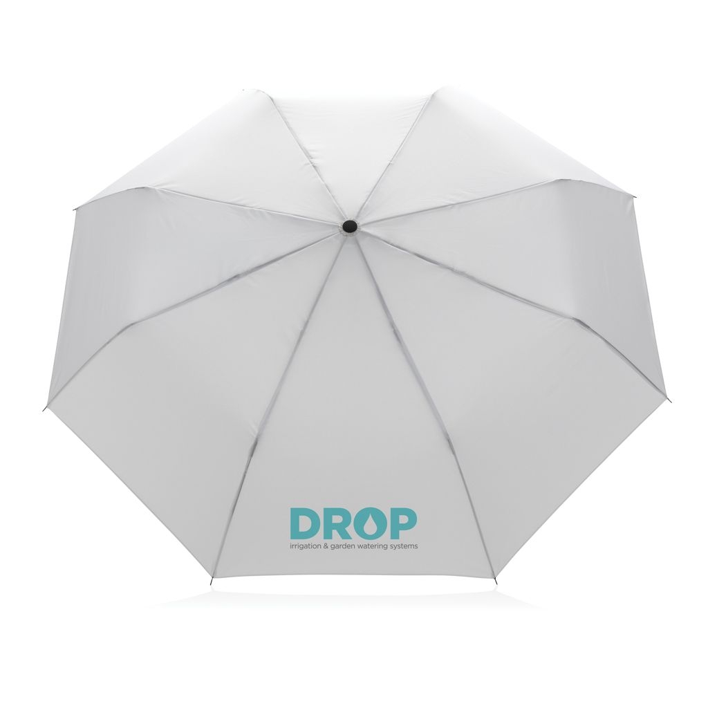 XDP850_58-320.5_ Impact AWARE™ RPET 190T Mini-Schirm_ weiss
