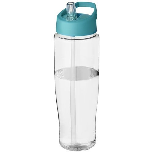 PF210044-17H2O Active® Tempo 700 ml Sportflasche mit Ausgussdeckel_ transparent_aquablau