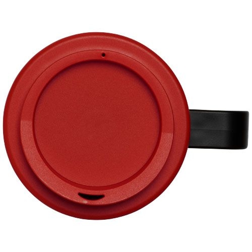 PF210006-16Brite-Ameriano® Grande 350 ml Isolierbecher_ schwarz_rot