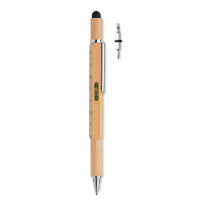 MO6559-40Toolbam Multifunktions-Stift Bambus_ holz