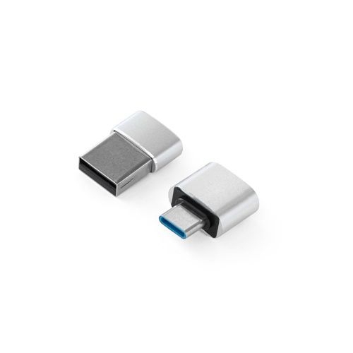 ST97090-127MINSKY  USB Adapter Set_ satinsilber