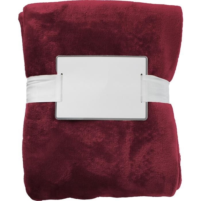 GI965859-08Decke aus Flanellvlies _280 gr_m²_ Sean_ rot