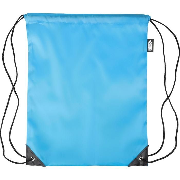 GI1204076-18Recyceltem turnbeutel aus Polyester Enrique_ hellblau