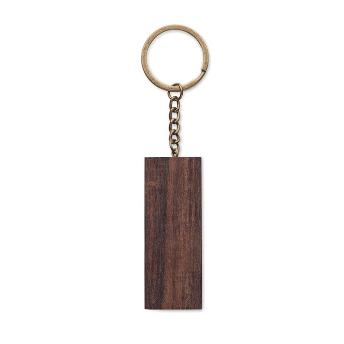 MO2395-40Code Schluesselring mit Halter_ holz