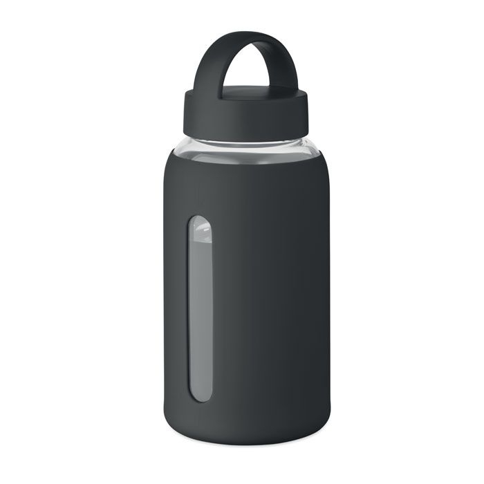 MO2912-03Boris Flasche Borosilikatglas 600ml_ schwarz