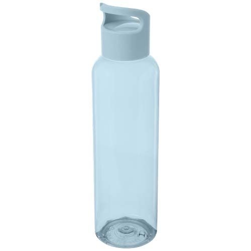 PF100777-12Sky  650 ml Sportflasche aus recyceltem Kunststoff_ wolkenblau