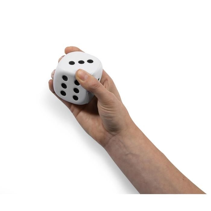 GI3702-02Anti-Stress Wuerfel Javier_ weiss