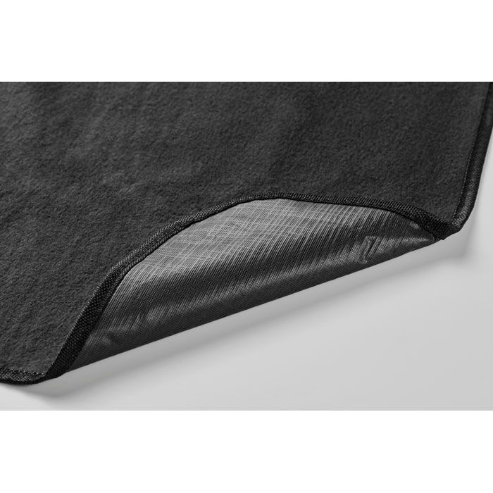 MO2978-03Costa Picknickdecke RPET-Fleece_ schwarz