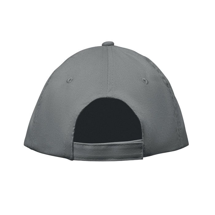 MO2345-07Sunny Baseball cap 5 panels 180gr_ grau