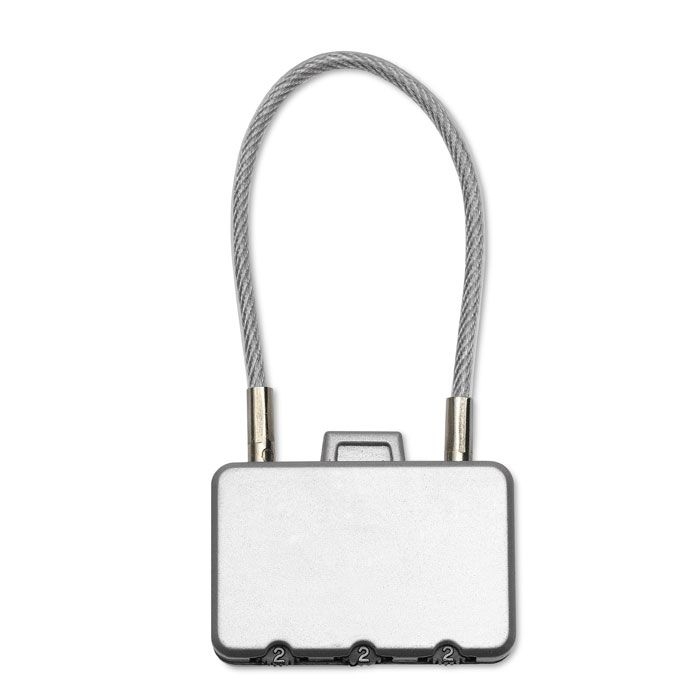 MO8354-16Threecode Kofferschloss_ mattsilber