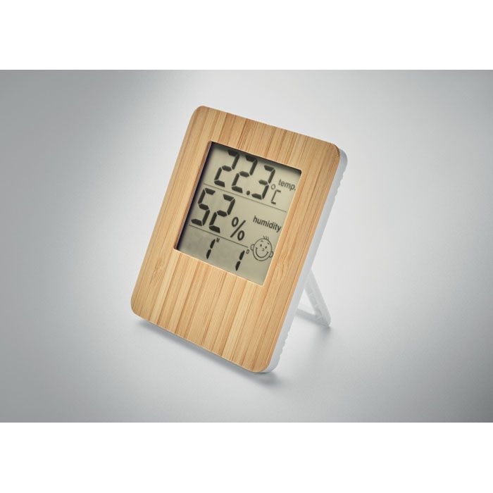 MO6562-40Suncity Wetterstation Bambus_ holz