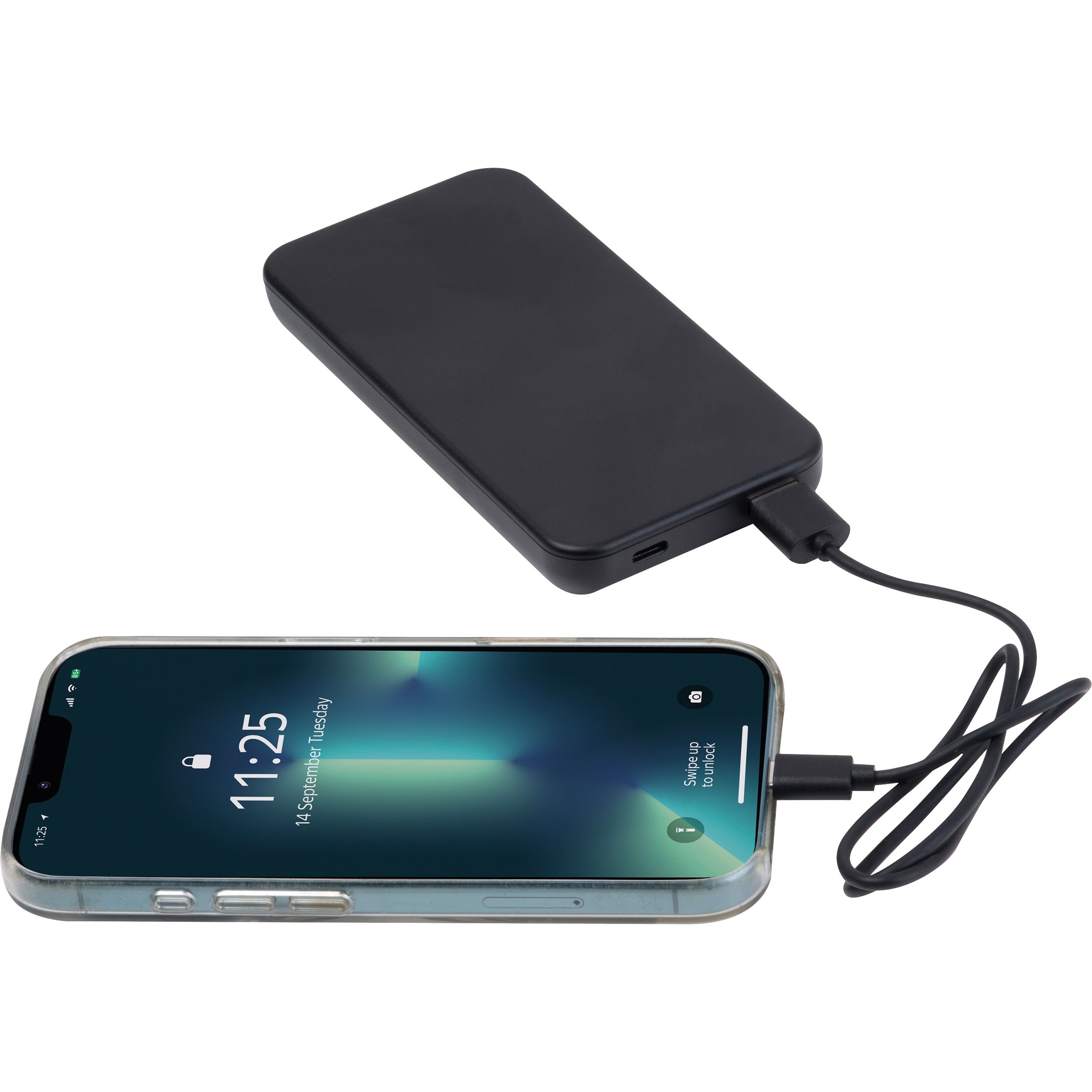 MA35494-03Recycelte Powerbank 10.000 mAh PRESTON_ schwarz