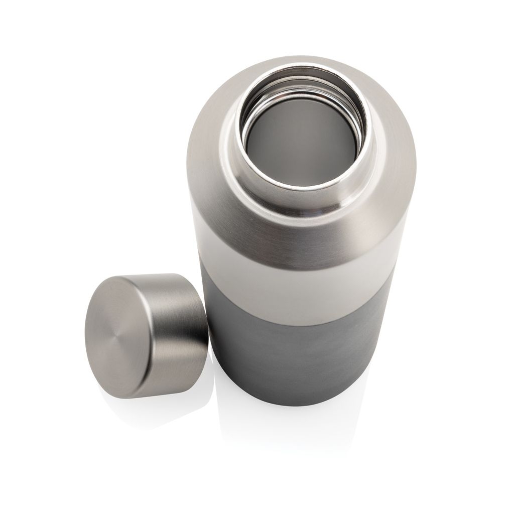 XDP437.07-01Fluid Flasche aus RCS-zertifiziert recyceltem Stahl_ 600ml_ schwarz