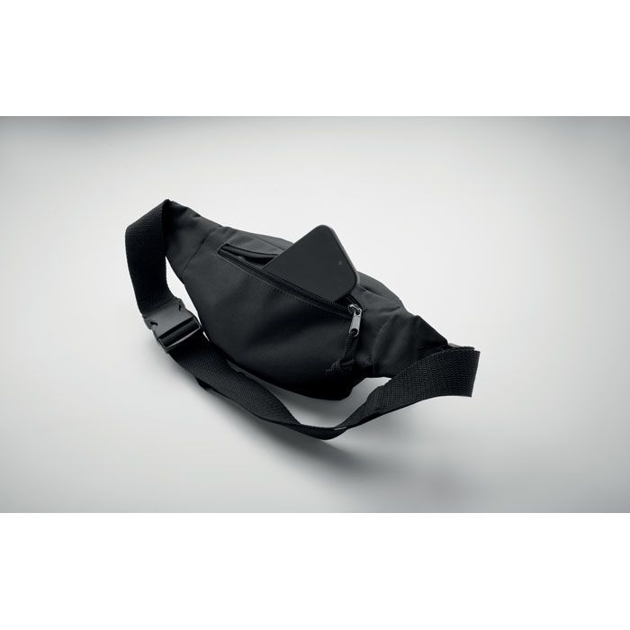 MO2835-03Hipla Guerteltasche 600D RPET_ schwarz