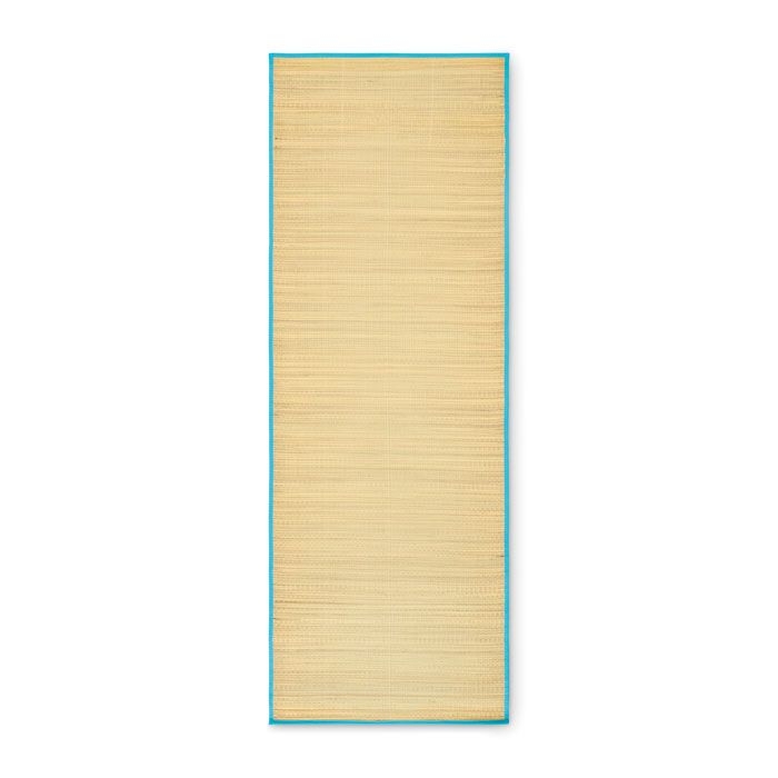 MO2833-12Rafia Strandmatte aus Stroh_ tuerkis