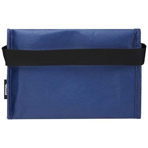 PF130082-3Spectrum Kuehltasche aus recyceltem GRS Non Woven fuer 6 Dosen 4 L_ royalblau