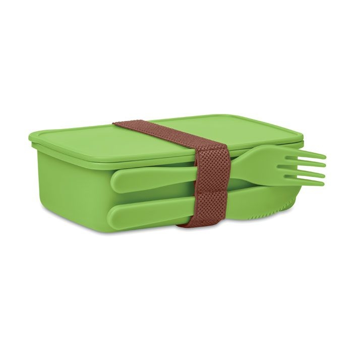 MO6254-48Sunday Lunchbox mit Besteck_ limette