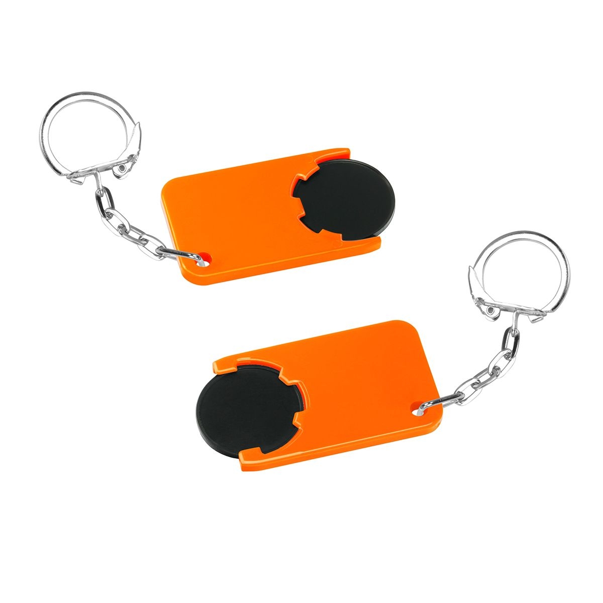 HE7454K-6-5Chiphalter mit 1€-Chip _Beta_ schwarz_ orange