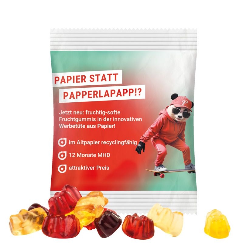 JG18066Minituete 15 g Trolli 30% Fruchtsaft Baerchen