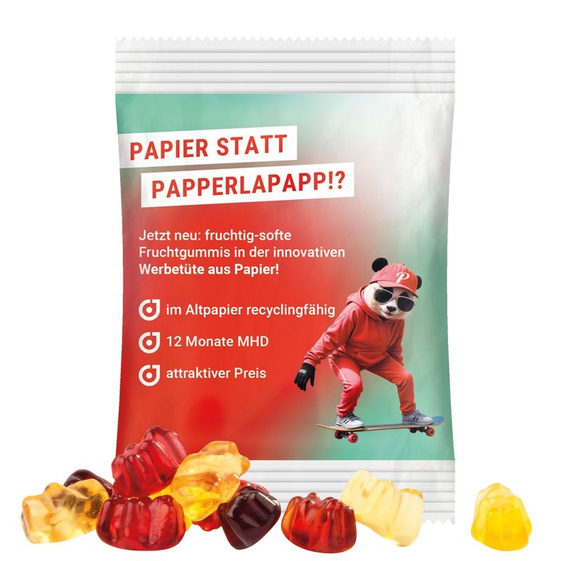 JG18066Minituete 15 g Trolli 30 % Fruchtsaft Baerchen