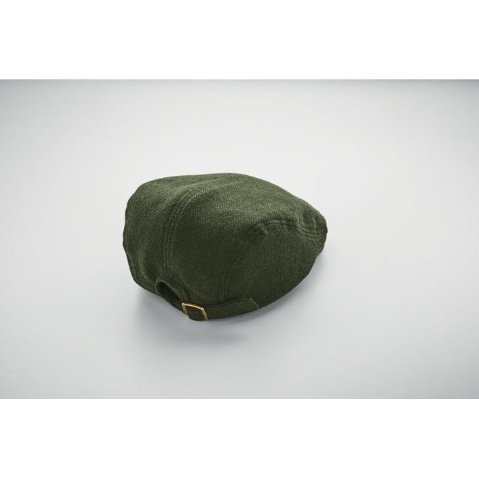 MO2966-60Blind Peak Newsboy-Kappe 335 g_m²_ dunkelgruen