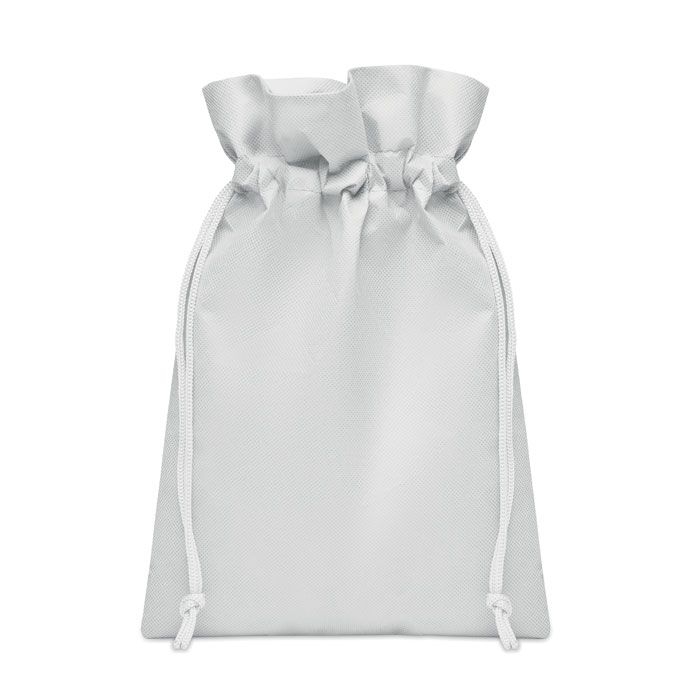 MO2617-06Okurimono Kleiner Beutel RPET Non-Woven_ weiss