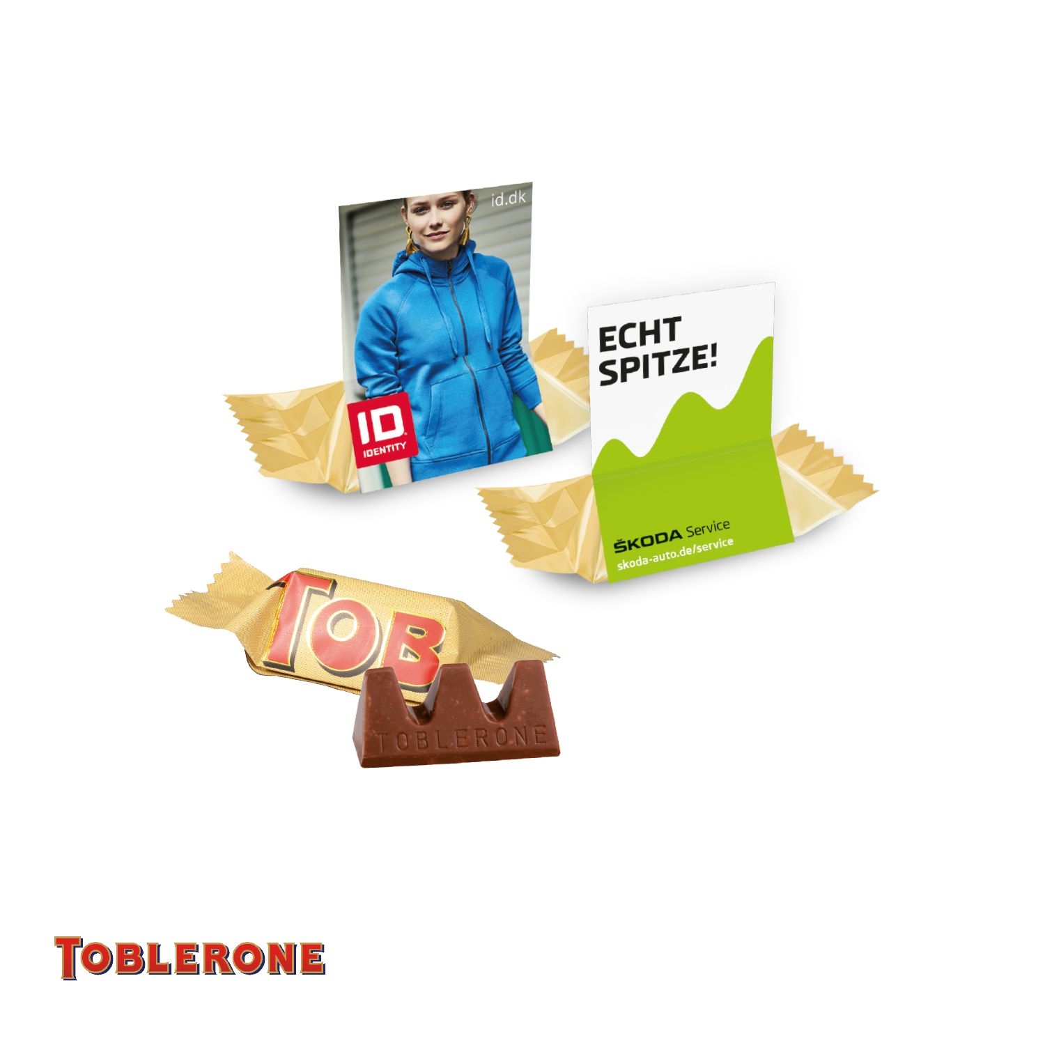 CD91203TOBLERONE Mini im Werbeaufsteller