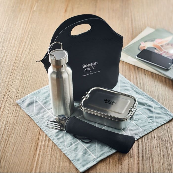 MO6765-03Ily Lunch-Set Edelstahl_ schwarz