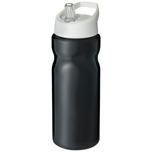 PF210049-9H2O Active® Base 650 ml Sportflasche mit Ausgussdeckel_ schwarz_weiss