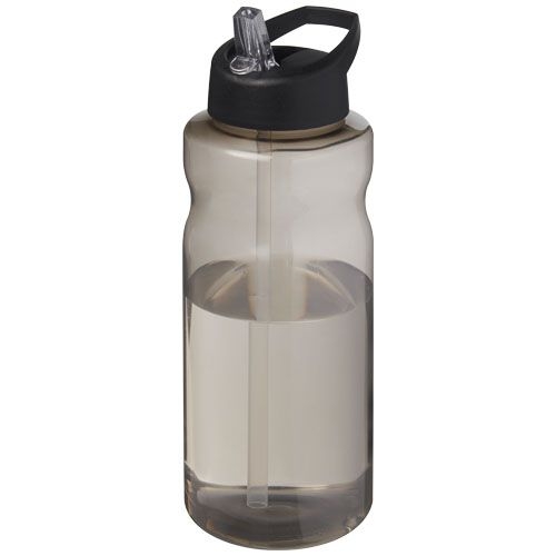 PF210179-3H2O Active® Eco Big Base 1L Sportflasche mit Ausgussdeckel _ kohle_schwarz