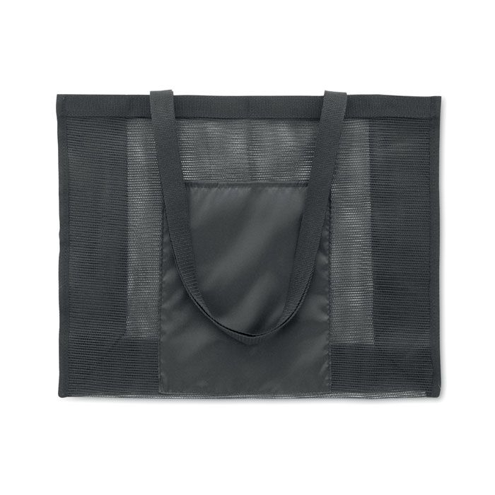 MO2836-03Limp RPET-Mesh-Einkaufstasche_ schwarz