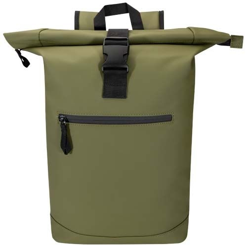 PF130093-4Resi Plus 15_ GRS-recycelter Rolltop Rucksack 18 L _ waldgruen