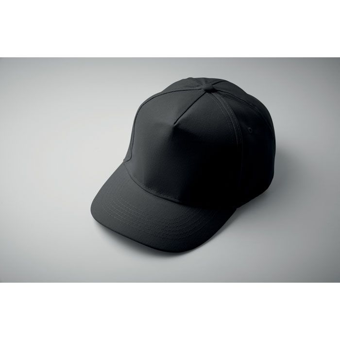 MO2345-03Sunny Baseball cap 5 panels 180gr_ schwarz
