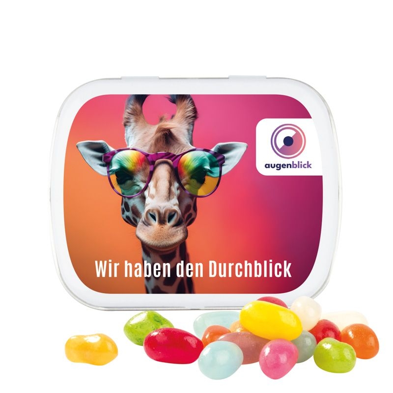 JG10106-1Klappdose aus Metall_ Jelly Beans_ weiss