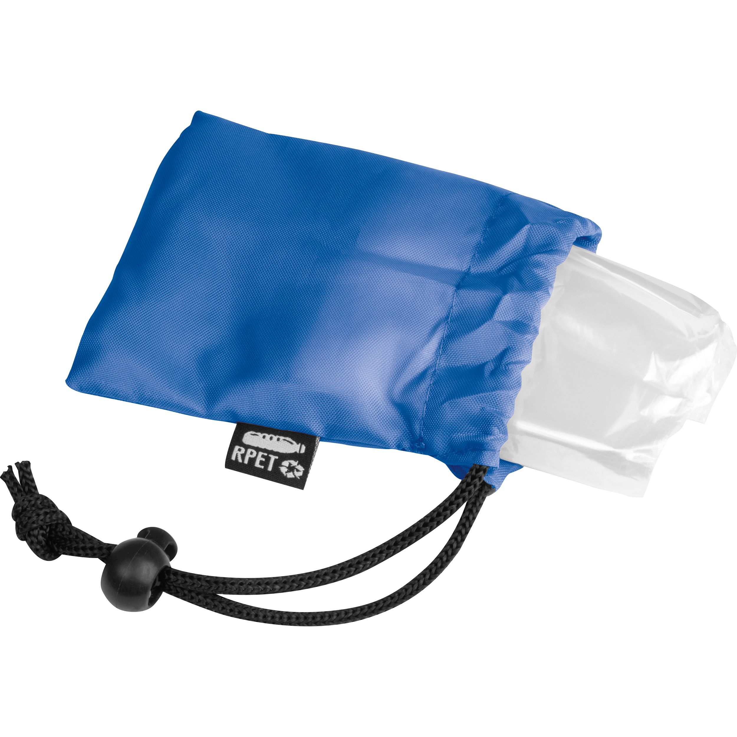 MA43788-04Regenponcho mit Etui aus RPET GEORG_ blau