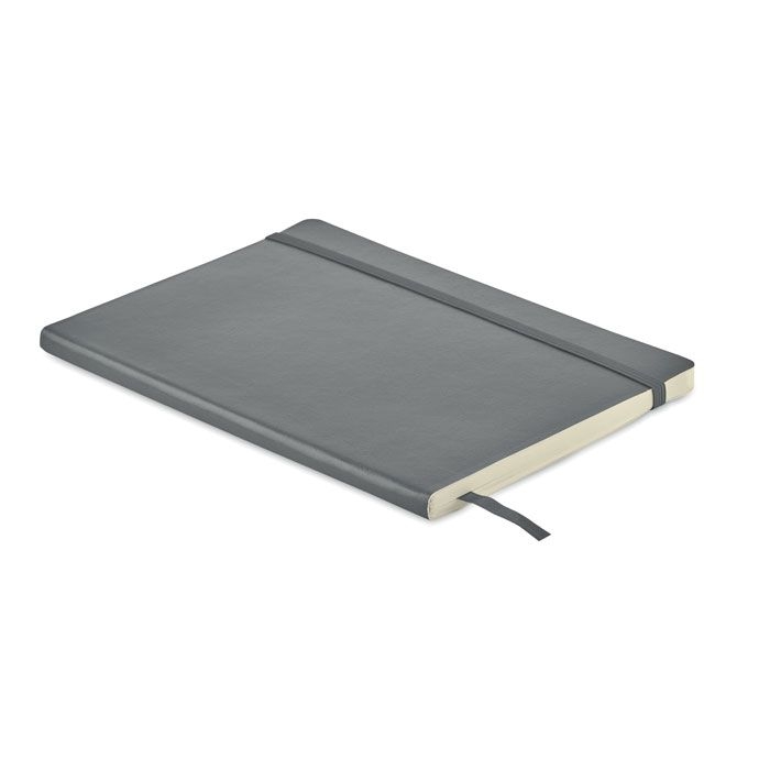 MO2118-15Breta DIN A5 Notizbuch recycelt_ steingrau