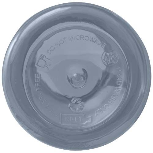 PF100778-11Oregon 400 ml RCS-zertifizierte Trinkflasche aus recyceltem Kunststoff mit Karabiner _ hale blau