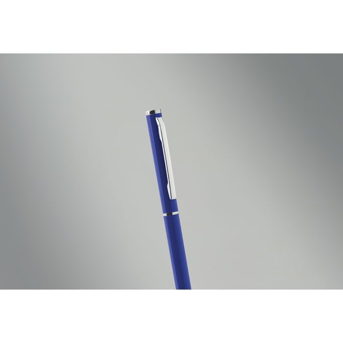 MO3139-04Nimes Drehkugelschreiber recy. Alu_ blau