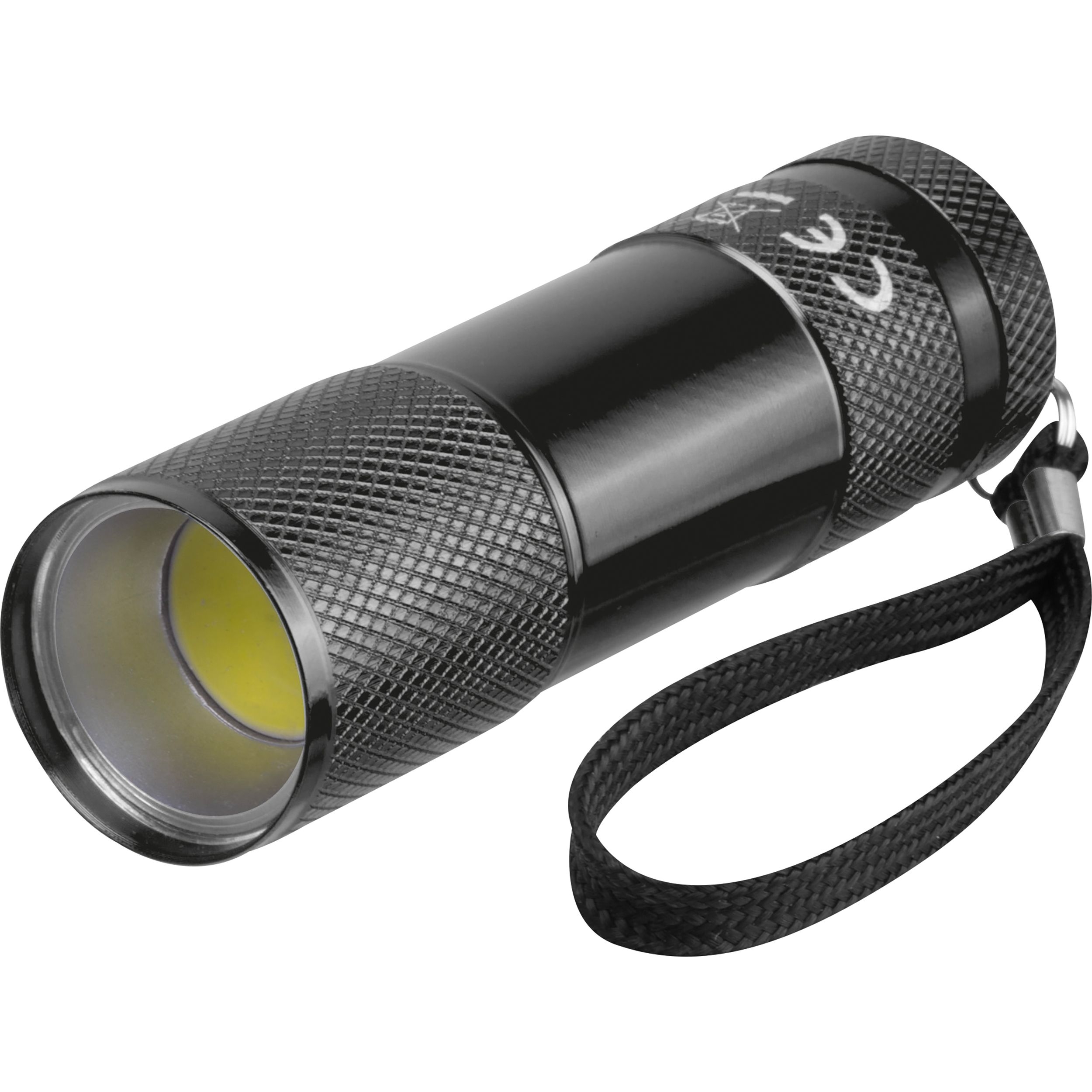 MA88757-03COB Taschenlampe aus Aluminium DUNCAN_ schwarz