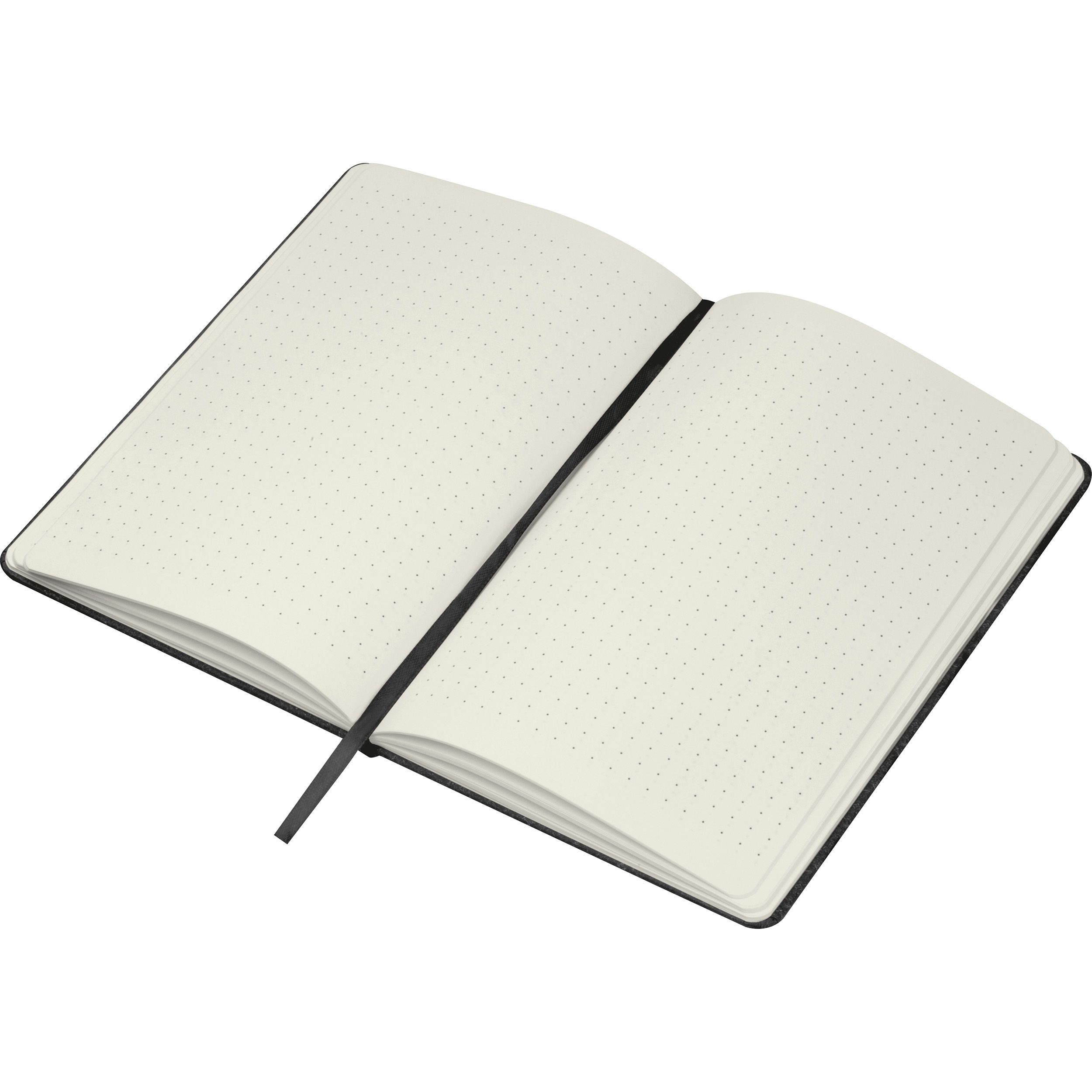 MA21799-03A5 Notizbuch mit gepunkteten Seiten AGNESE_ schwarz