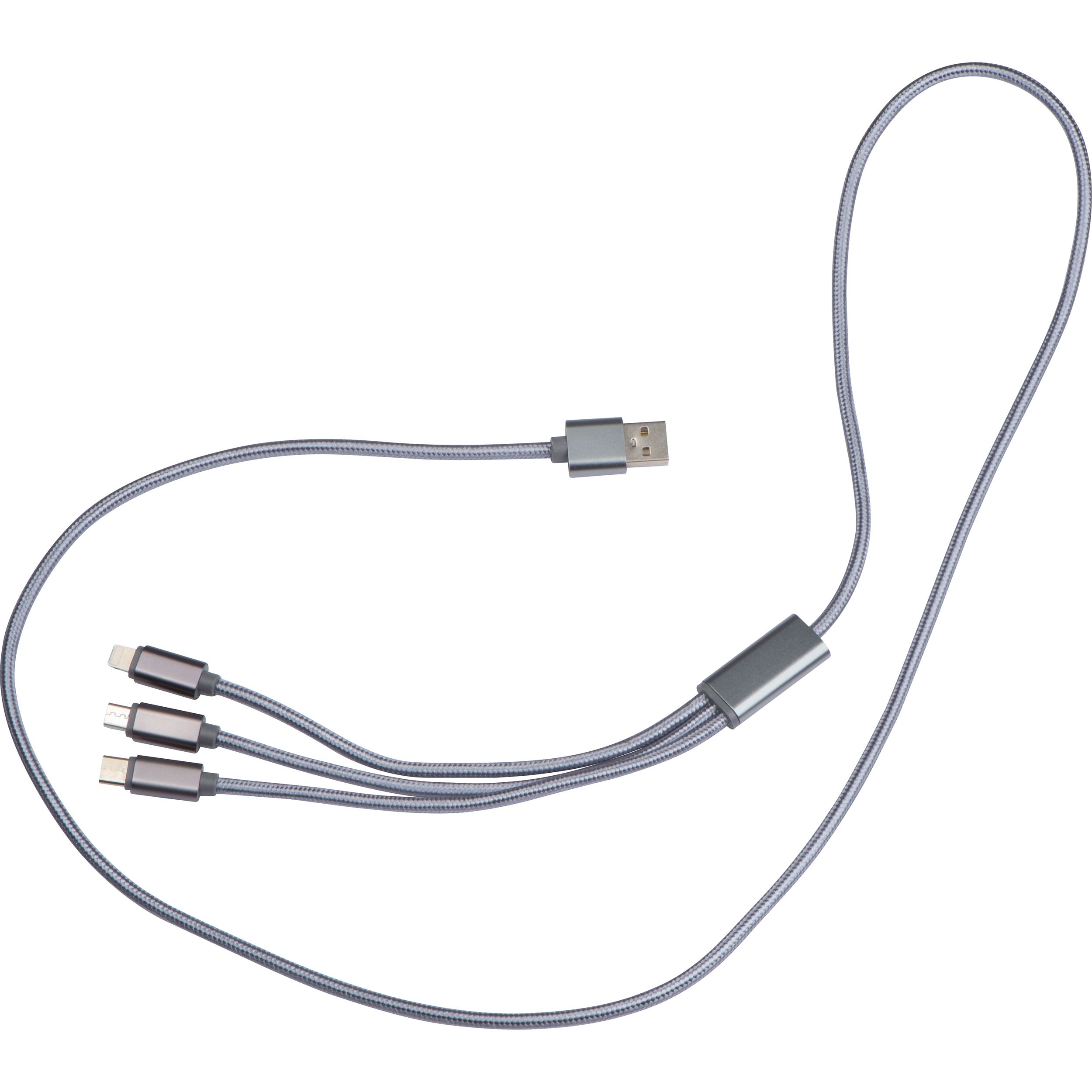 MA32663-07Langes Ladekabel  WINCENTY_ silbergrau