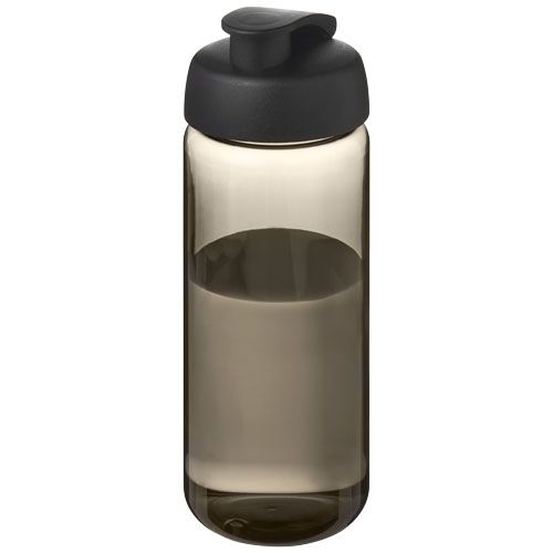 PF210445-1H2O Active® Octave Tritan™ 600-ml-Sportflasche mit Klappdeckel_ kohle_schwarz