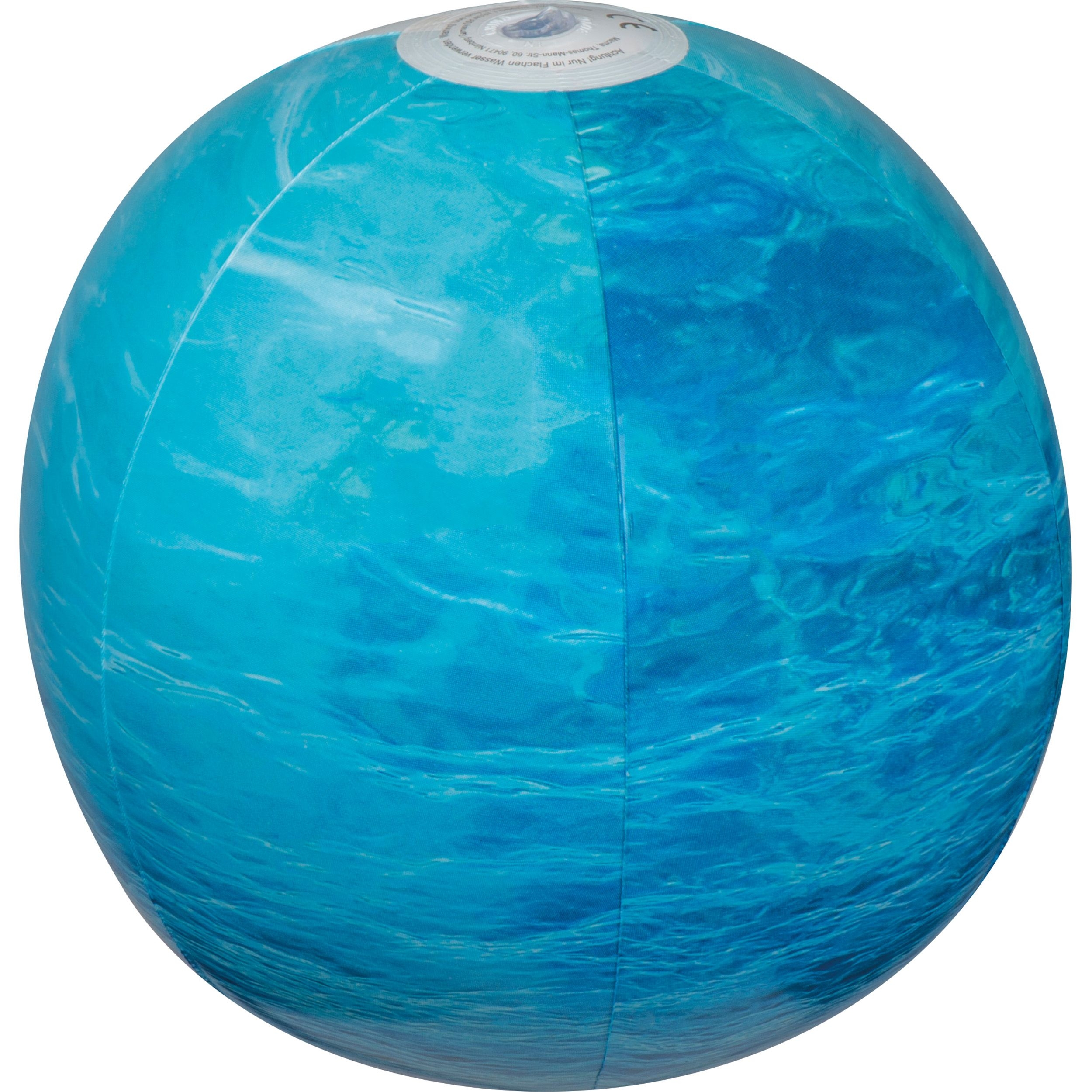 MA58664-14Strandball mit Meeroptik CLAYTON_ tuerkis